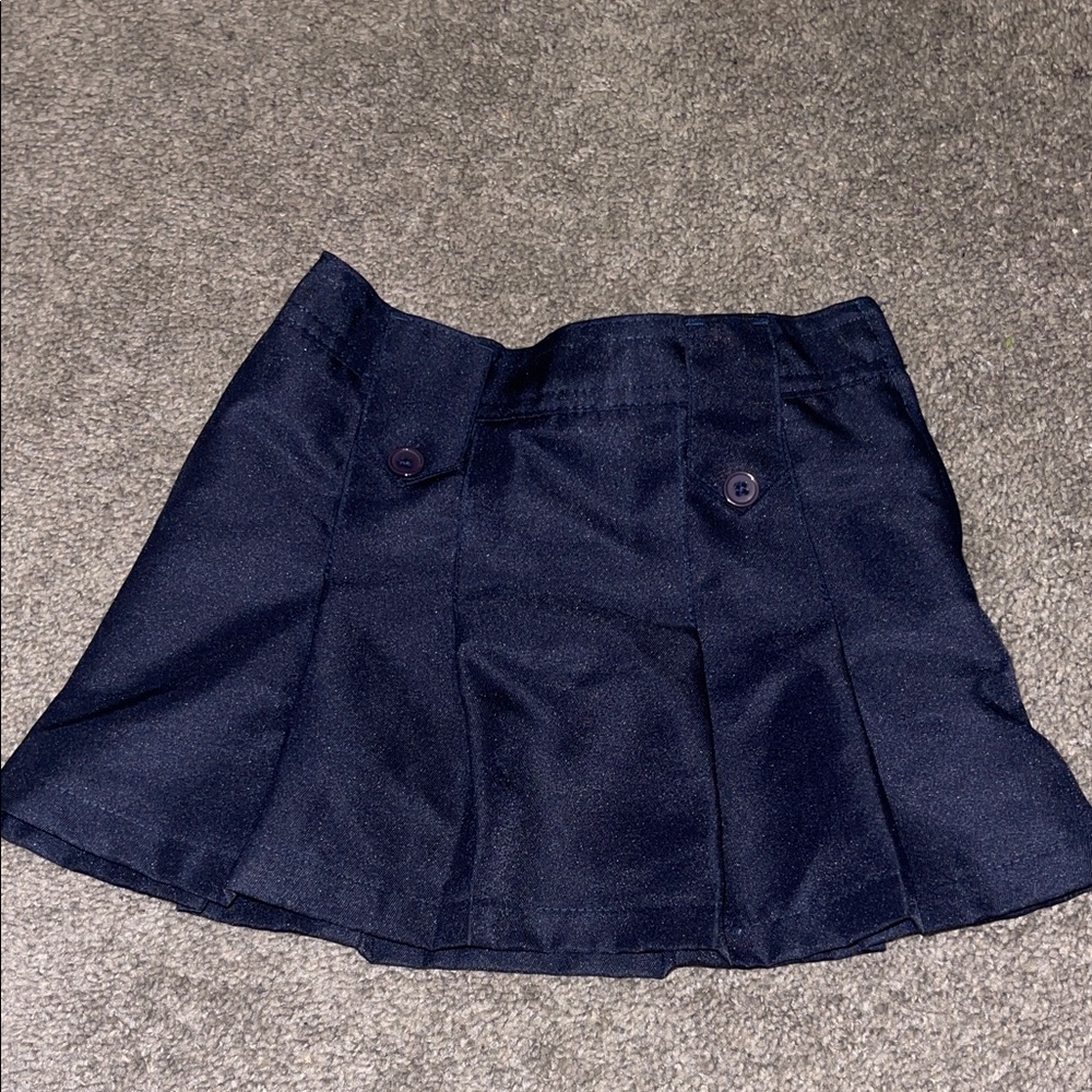 Delia's Blue Pleated Mini Skirt